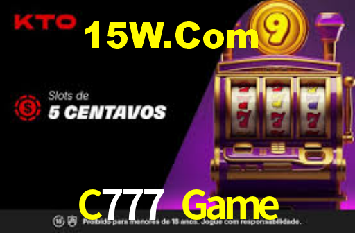 C777 Game: Seu Cassino Premiado com Pagamentos Rápidos